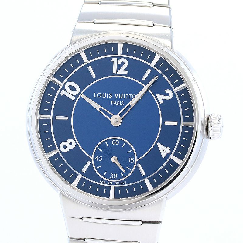 中古】LOUIS VUITTON TAMBOUR AUTOMATIC ルイ・ヴィトン タンブール