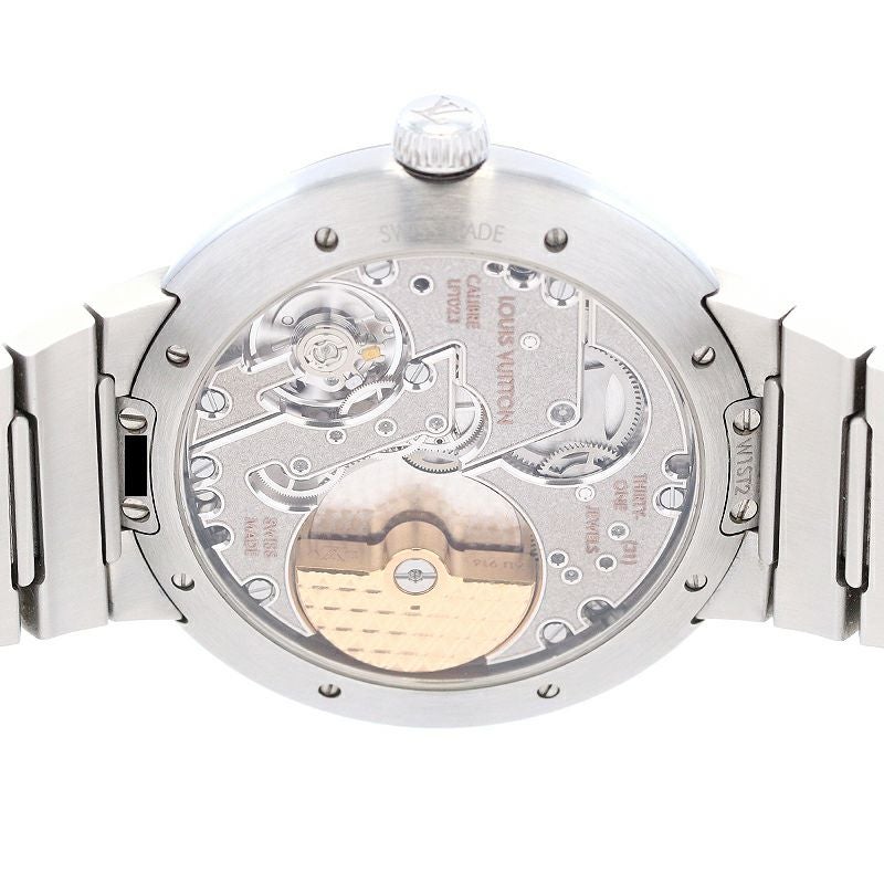 【中古】LOUIS VUITTON <br>TAMBOUR AUTOMATIC <br>ルイ・ヴィトン <br>タンブール オトマティック <br>W1ST20