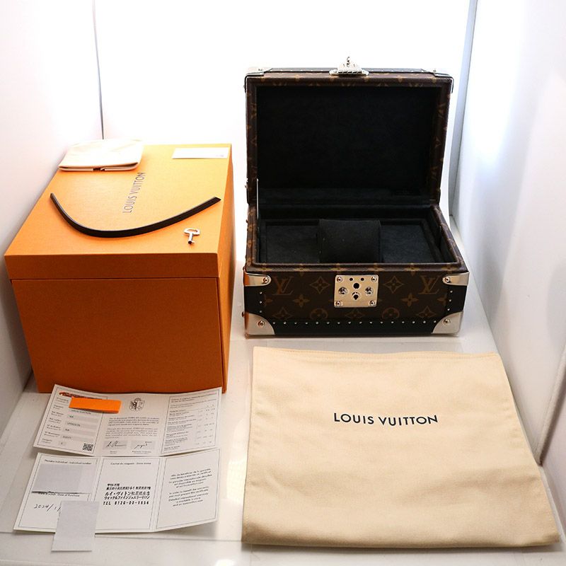 中古】LOUIS VUITTON TAMBOUR AUTOMATIC ルイ・ヴィトン タンブール