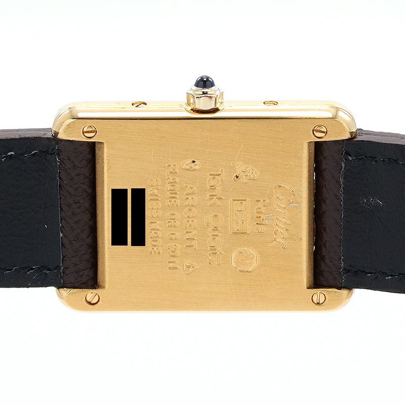 【中古】CARTIER MUST TANK SMALL MODEL VERMEIL カルティエ マストタンク SM ヴェルメイユ 3 66001