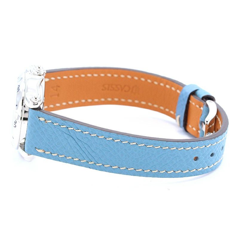 ショパール Chopard ハッピースポーツ ハッピーフィッシュ 27/8923-402 ライトブルー SS/革ベルト（社外品） クオーツ レディース 腕時計 中古】CHOPARD HAPPY SPORT HAPPY FISH ショパール ハッピースポーツ