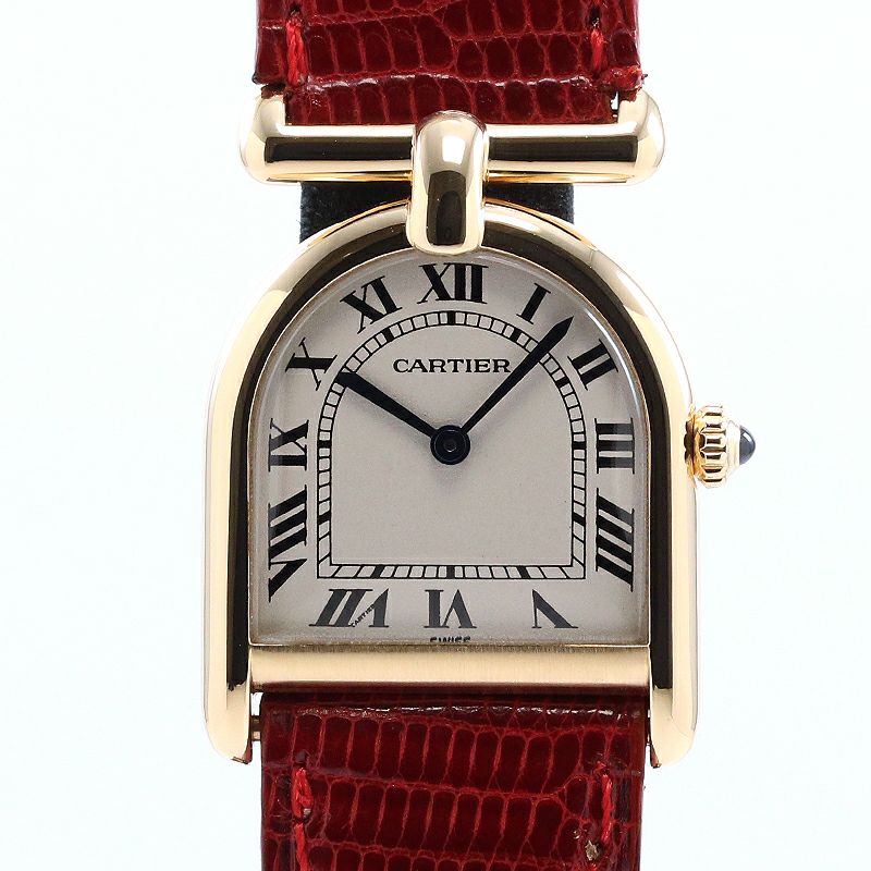 【中古】CARTIER CALANDRE LARGE MODEL ROMANE カルティエ カランドレ LM ロマヌ 83723353 (81082)