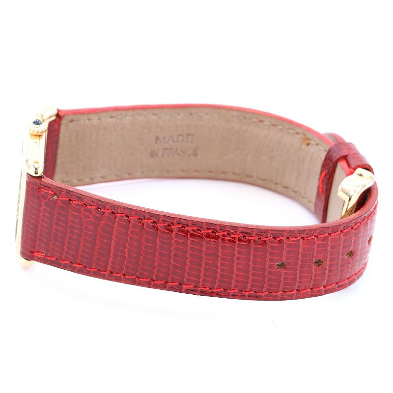 【中古】CARTIER CALANDRE LARGE MODEL ROMANE カルティエ カランドレ LM ロマヌ 83723353 (81082)