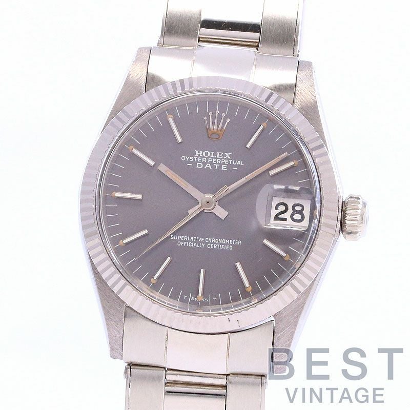 ロレックス ROLEX オイスターパーペチュアル デイト 腕時計 レデ【中古】 中古】ROLEX OYSTER PERPETUAL DATE 