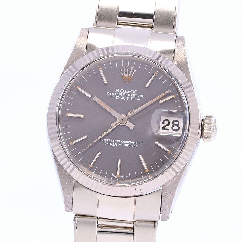 ロレックス ROLEX オイスターパーペチュアル デイト 腕時計 レデ【中古】 15038 オイスターパーペチュアルデイト 中古 ｜ ロレックス | 腕時計の
