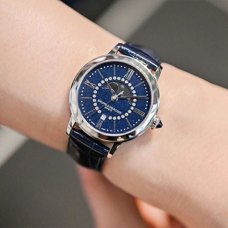 BAUME＆MERCIER Classima Starry Sky Edition - Blue 10804 ボーム