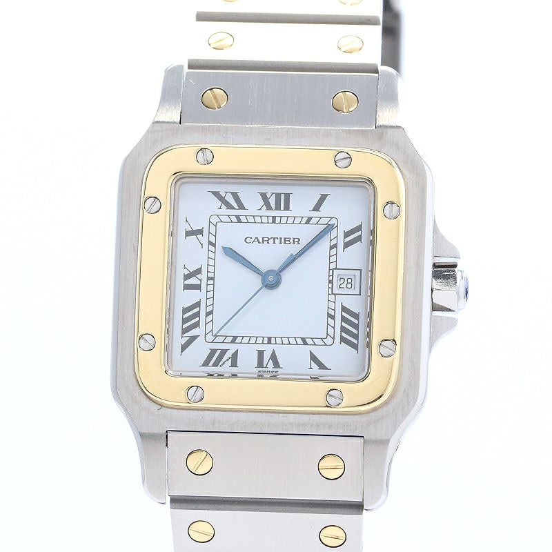 中古】CARTIER SANTOS CARREE / SANTOS GALBEE LARGE MODEL カルティエ