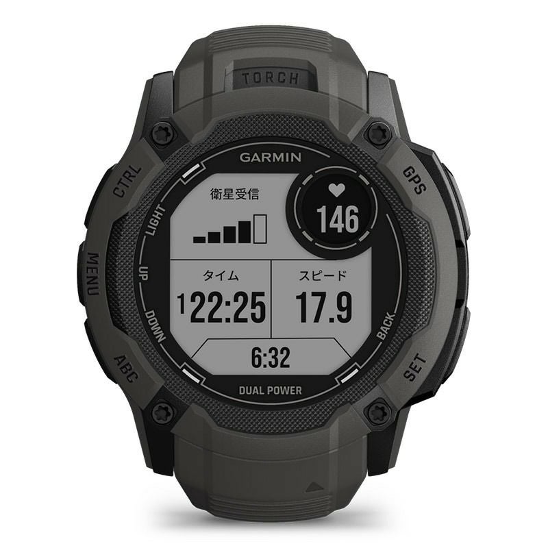 GARMIN Instinct 2X Dual Power ガーミン インスティンクト 2X 010