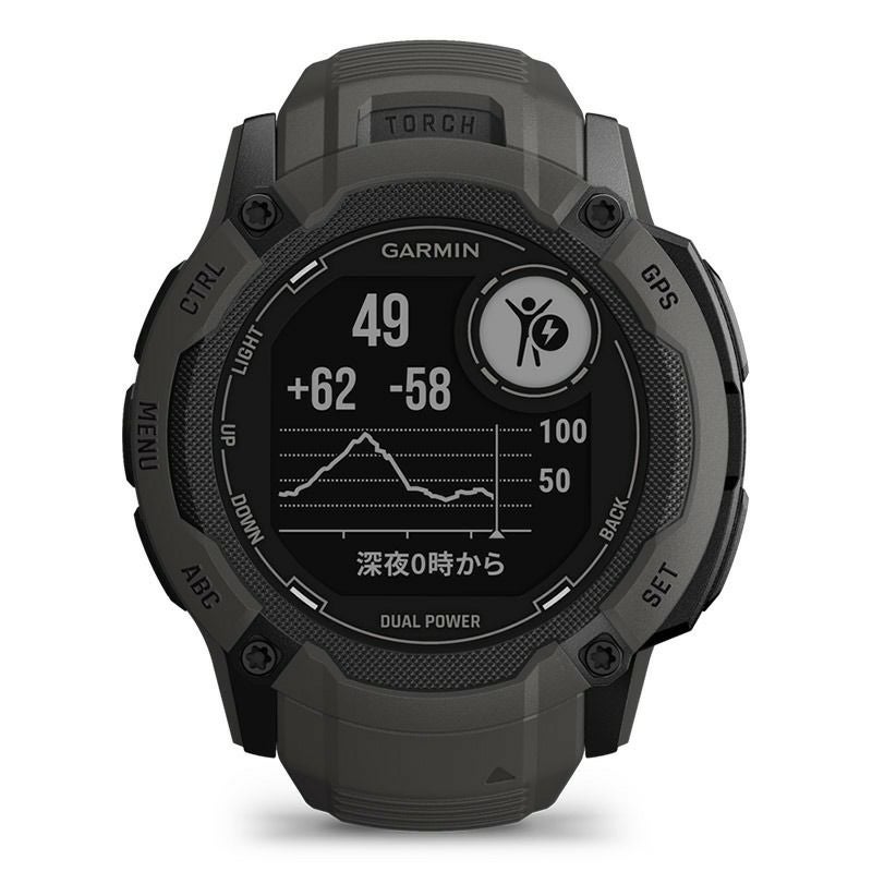 GARMIN Instinct 2X Dual Power ガーミン インスティンクト 2X 010
