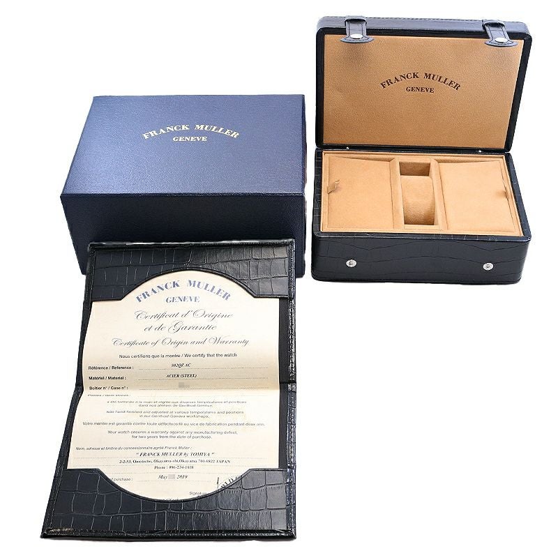 【中古】FRANCK MULLER LONG ISLAND PETIT フランク・ミュラー ロングアイランド プティ 802QZ AC