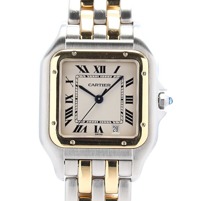 中古】CARTIER PANTHERE DE CARTIER MEDIUM MODEL 2ROW カルティエ