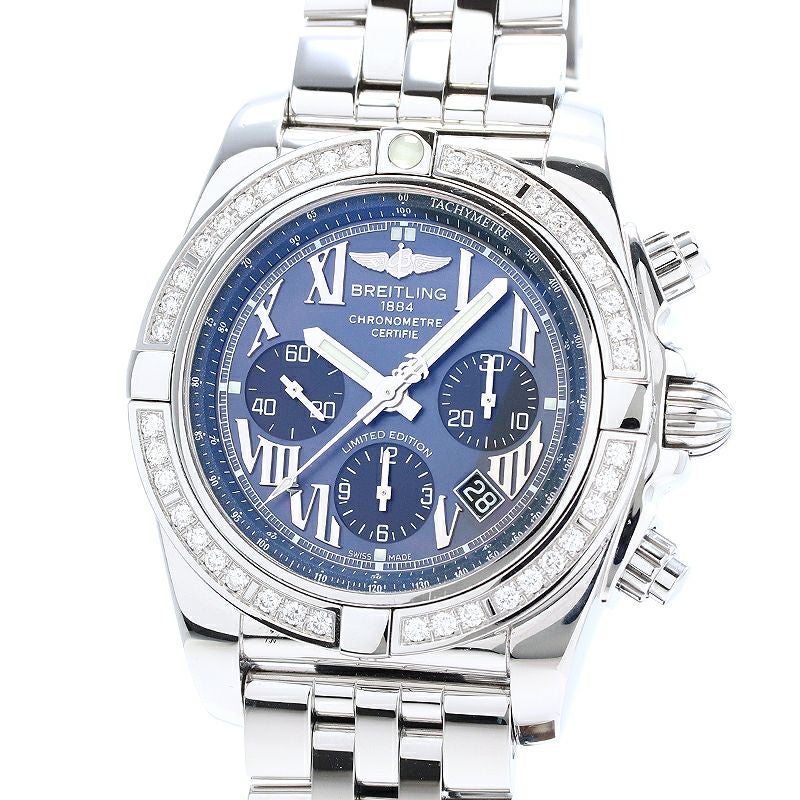 【中古】BREITLING クロノマット44 ジャパン リミテッドエディション ブライトリング CHRONOMAT 44 JAPAN LIMITED EDITION AB01114A/BG64/388A (S011B00PA)