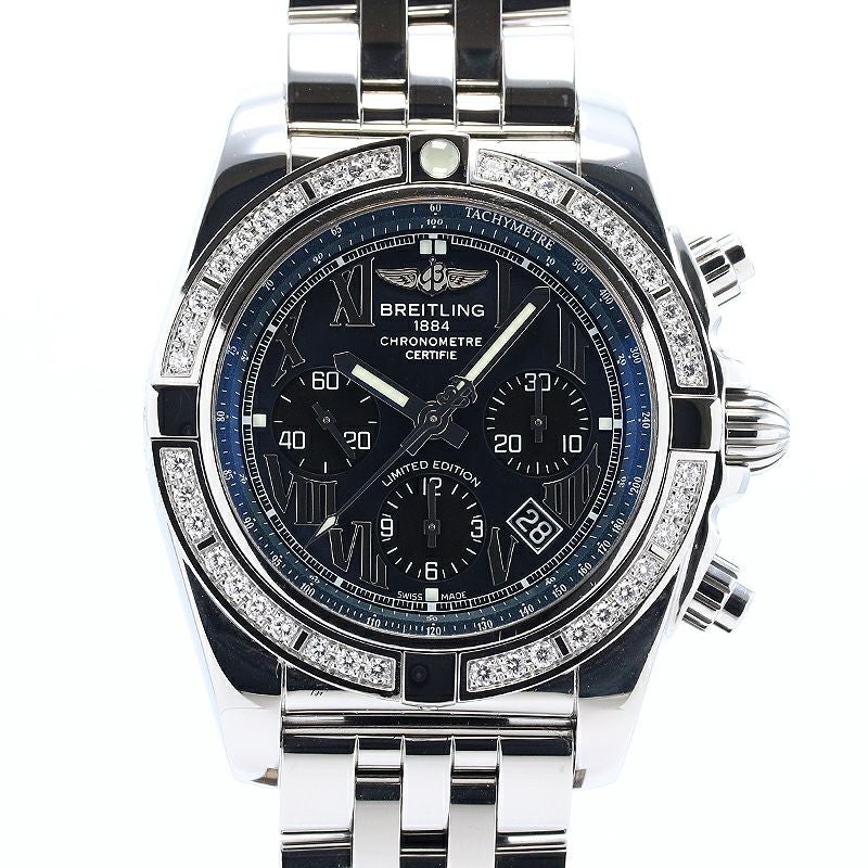【中古】BREITLING クロノマット44 ジャパン リミテッドエディション ブライトリング CHRONOMAT 44 JAPAN LIMITED EDITION AB01114A/BG64/388A (S011B00PA)