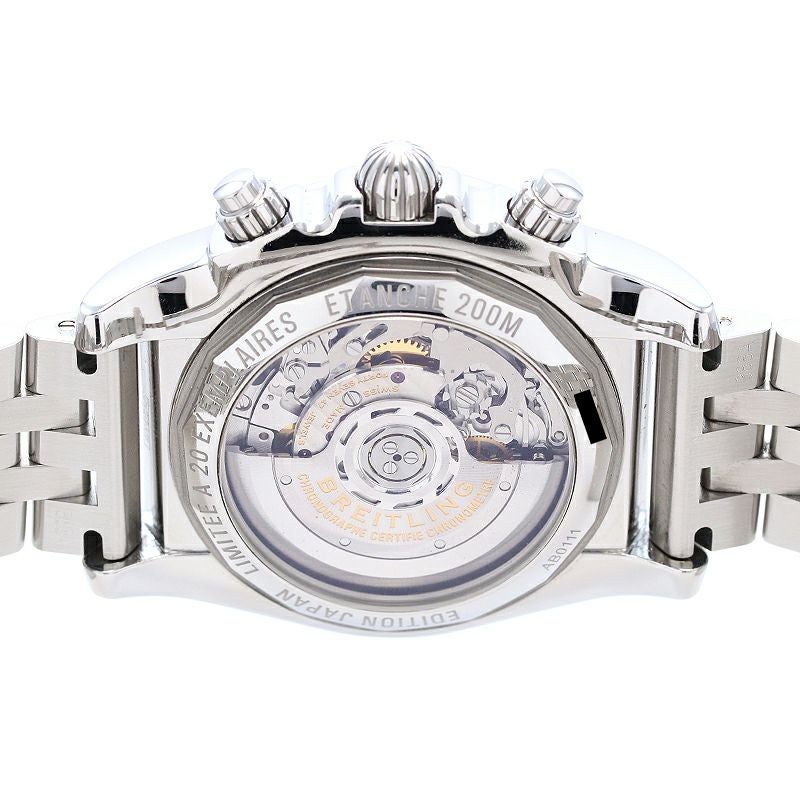 【中古】BREITLING クロノマット44 ジャパン リミテッドエディション ブライトリング CHRONOMAT 44 JAPAN LIMITED EDITION AB01114A/BG64/388A (S011B00PA)