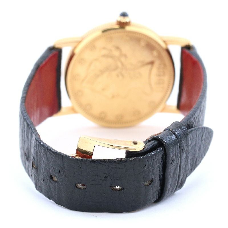 中古】CORUM COIN WATCH 1883 10 DOLLARS LIBERTY HEAD TYPE 3 WITH