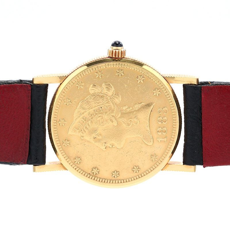 中古】CORUM COIN WATCH 1883 10 DOLLARS LIBERTY HEAD TYPE 3 WITH