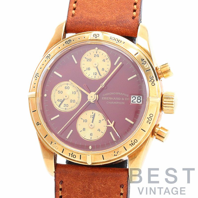 中古】EBERHARD CHAMPION CHRONOGRAPH エベラール チャンピオン クロノ