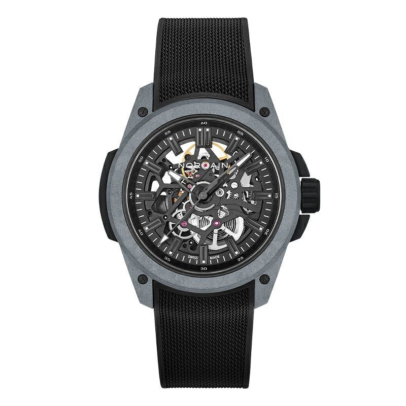 NORQAIN WILD ONE SKELETON 42MM GREY ノルケイン ワイルドワン スケルトン 42MM グレー NNQ3000QGB1AS/B018/3W1BR.20GQ