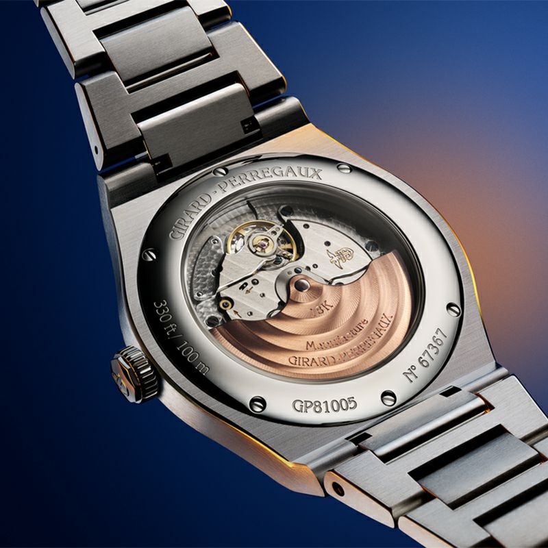 GIRARD-PERREGAUX LAUREATO 38mm MIDNIGHT BLUE ジラール・ペルゴ