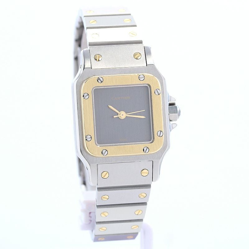 中古】CARTIER SANTOS CARREE / SANTOS GALBEE SMALL MODEL カルティエ