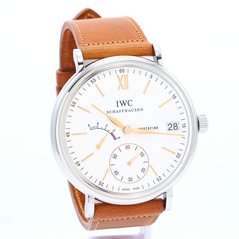 中古】IWC PORTOFINO HAND-WOUND EIGHT DAYS / 8DAYS アイ・ダブリュー 