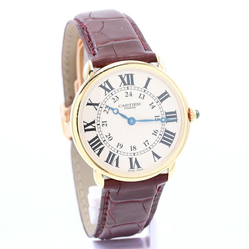 中古】CARTIER RONDE LOUIS CARTIER LM CPCP カルティエ ロンド ルイ