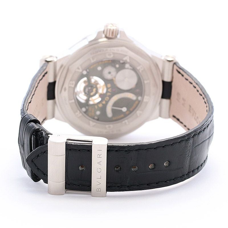 中古】BVLGARI DIAGONO TOURBILLON LIMITED EDITION ブルガリ 