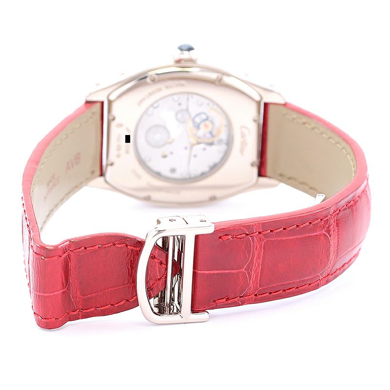中古】CARTIER TORTUE LARGE MODEL DATE & POWER RESERVE CPCP