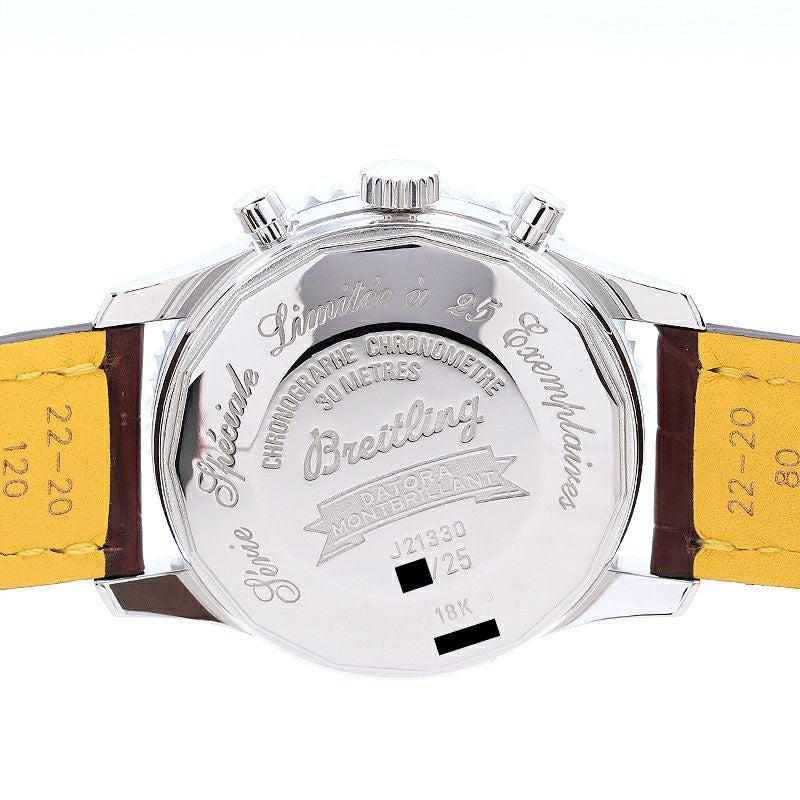 【中古】BREITLING NAVITIMER MONTBRILLANT DATORA ブライトリング ナビタイマー モンブリラン ダトラ J2133012/G518/739P/J20BANRH.1 (J213G18WBA)