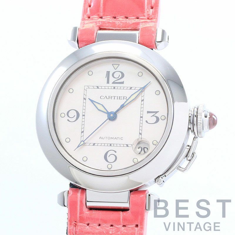 【中古】CARTIER PASHA C DE CARTIER 2003 CHRISTMAS EDITION <br>カルティエ パシャ C ドゥ カルティエ 35MM 2003年 クリスマス限定 <br>W3106499