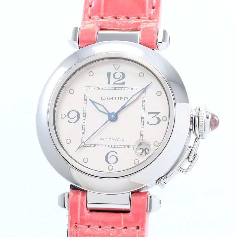 【中古】CARTIER PASHA C DE CARTIER 2003 CHRISTMAS EDITION <br>カルティエ パシャ C ドゥ カルティエ 35MM 2003年 クリスマス限定 <br>W3106499