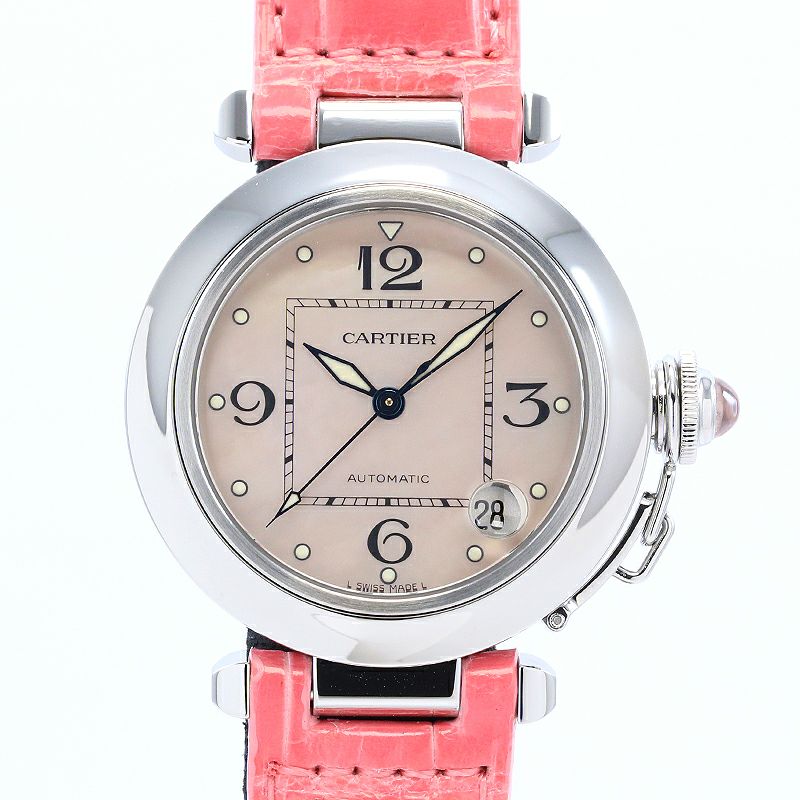 【中古】CARTIER PASHA C DE CARTIER 2003 CHRISTMAS EDITION <br>カルティエ パシャ C ドゥ カルティエ 35MM 2003年 クリスマス限定 <br>W3106499
