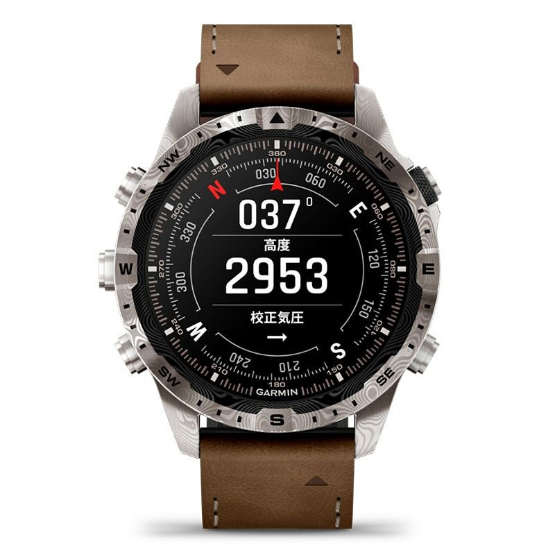 GARMIN MARQ Adventurer (Gen 2) Damascus Steel Edition ガーミン