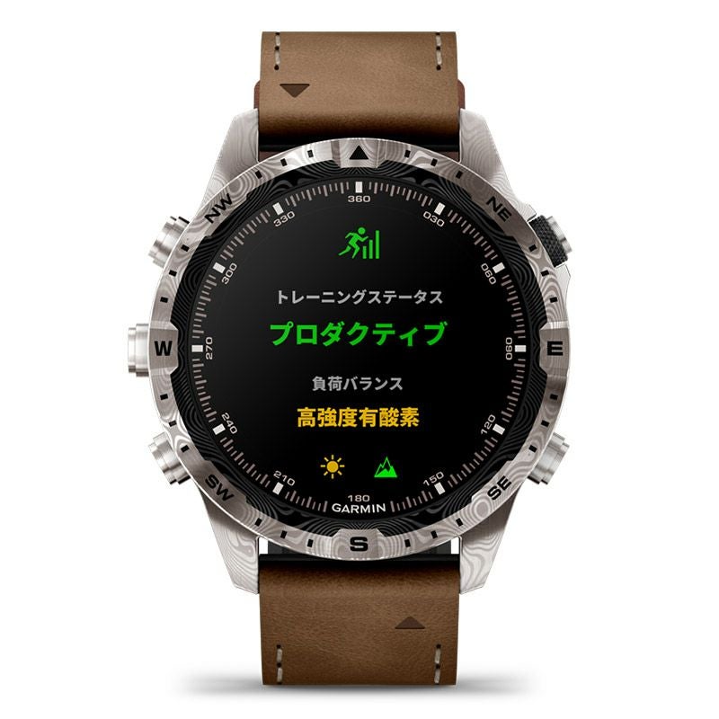 GARMIN MARQ Adventurer (Gen 2) Damascus Steel Edition ガーミン