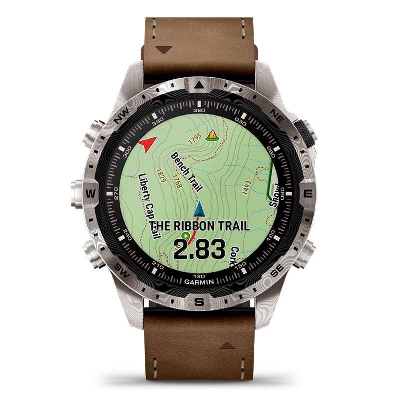 GARMIN MARQ Adventurer (Gen 2) Damascus Steel Edition ガーミン
