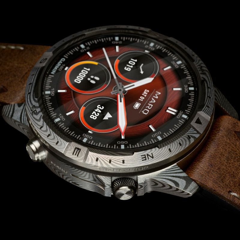 GARMIN MARQ Adventurer (Gen 2) Damascus Steel Edition ガーミン