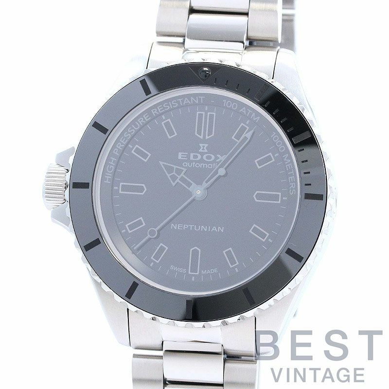 アニミューン 中古】EDOX NEPTUNIAN AUTOMATIC 140TH ANNIVERSARY LIMITED EDITION