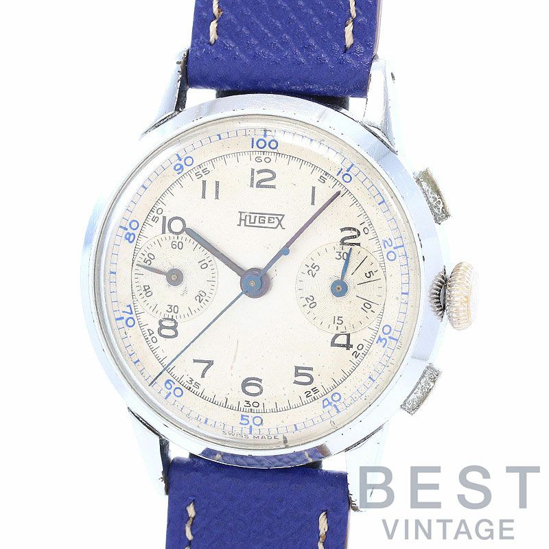 中古】HUGEX BICOMPAX CHRONOGRAPH VALJOUX 92 ヒュージックス