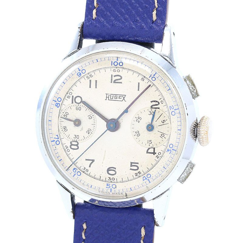 中古】HUGEX BICOMPAX CHRONOGRAPH VALJOUX 92 ヒュージックス