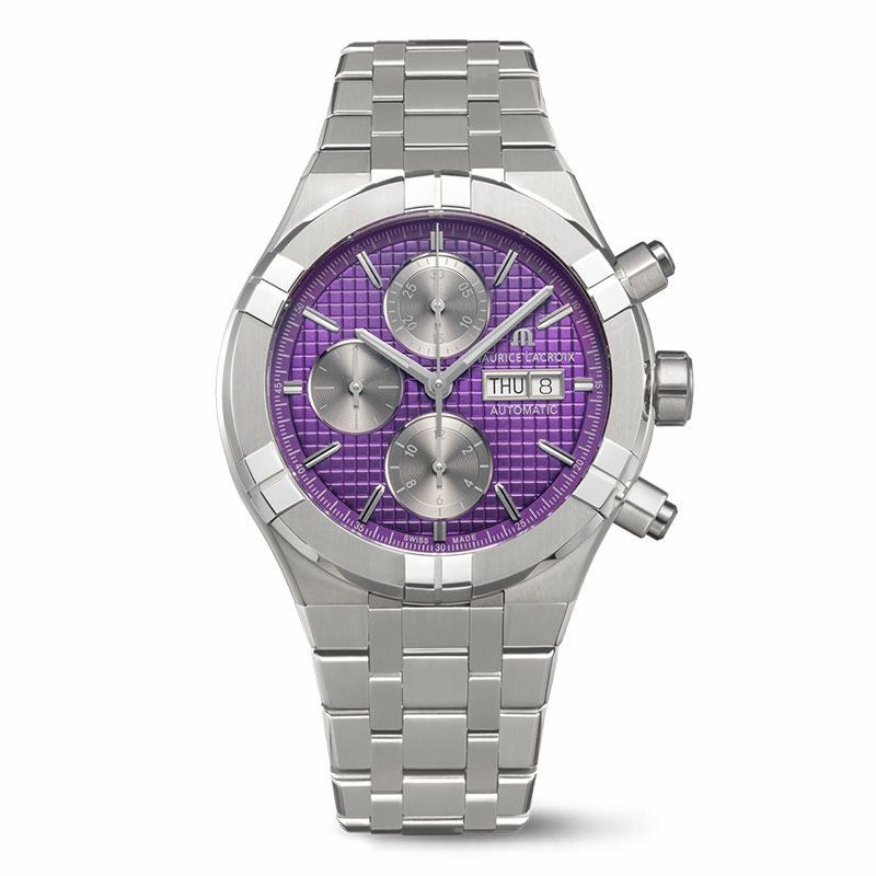 MAURICE LACROIX AIKON AUTOMATIC TITANIUM CHRONOGRAPH モーリス 