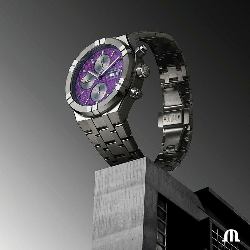 MAURICE LACROIX AIKON AUTOMATIC TITANIUM CHRONOGRAPH モーリス