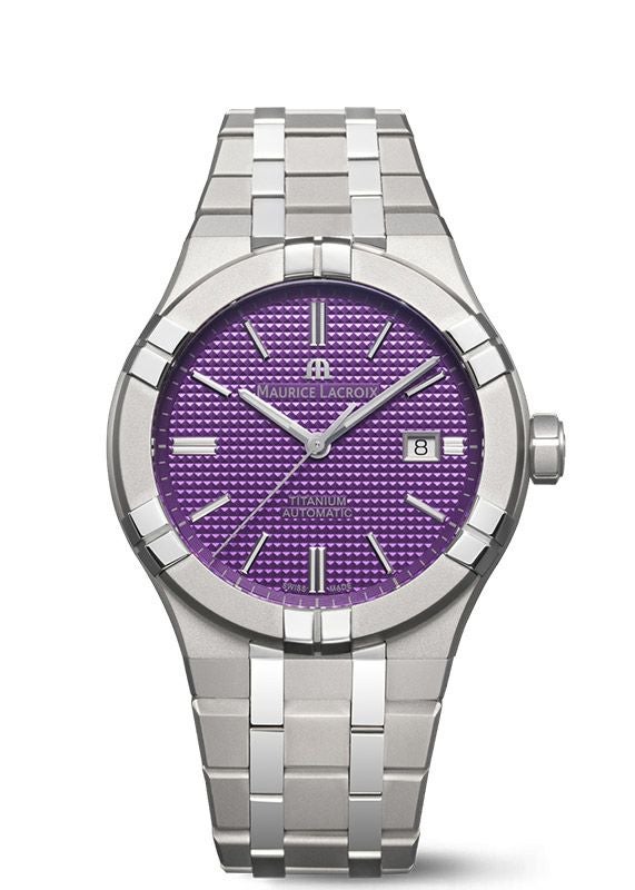 MAURICE LACROIX AIKON AUTOMATIC TITANIUM <br>モーリス・ラクロア アイコン オートマティック チタニウム <br>AI6008-TT032-430-1