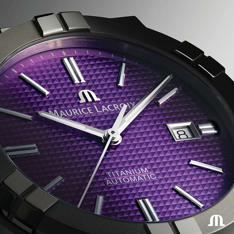 MAURICE LACROIX AIKON AUTOMATIC TITANIUM <br>モーリス・ラクロア アイコン オートマティック チタニウム <br>AI6008-TT032-430-1