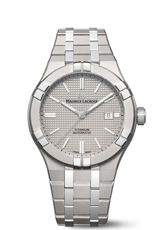 MAURICE LACROIX AIKON AUTOMATIC TITANIUM <br>モーリス・ラクロア アイコン オートマティック チタニウム <br>AI6008-TT032-230-1