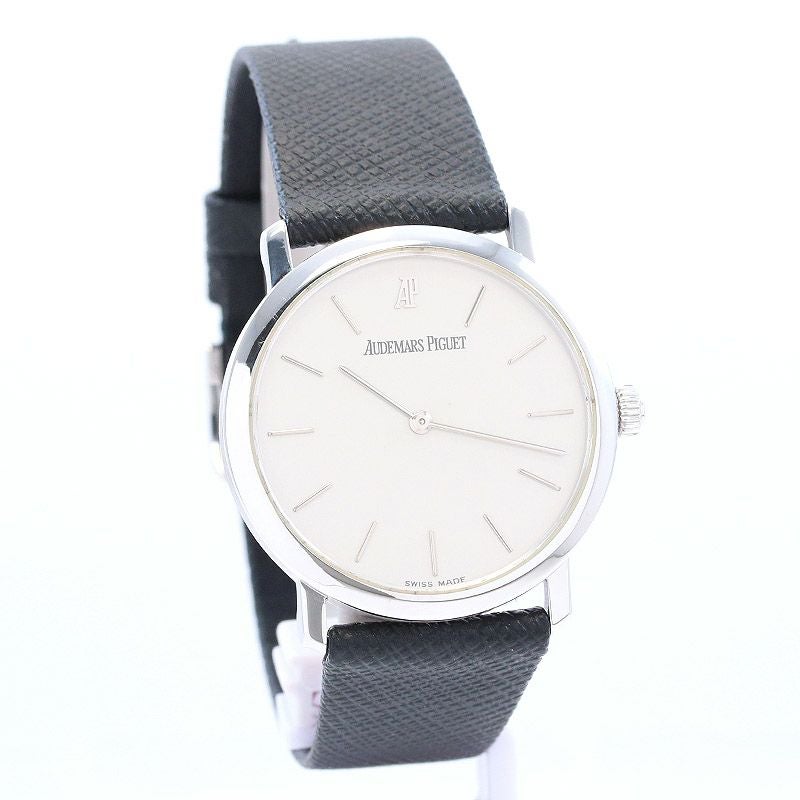 【中古】AUDEMARS PIGUET MECHANICAL ROUND WATCH <br>オーデマ・ピゲ メカニカル ラウンド ウォッチ <br>15048BC/O/0001CR/01