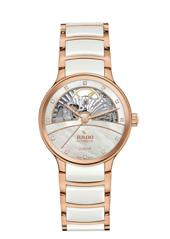 RADO Centrix Automatic Diamonds Open Heart ラドー セントリックス 