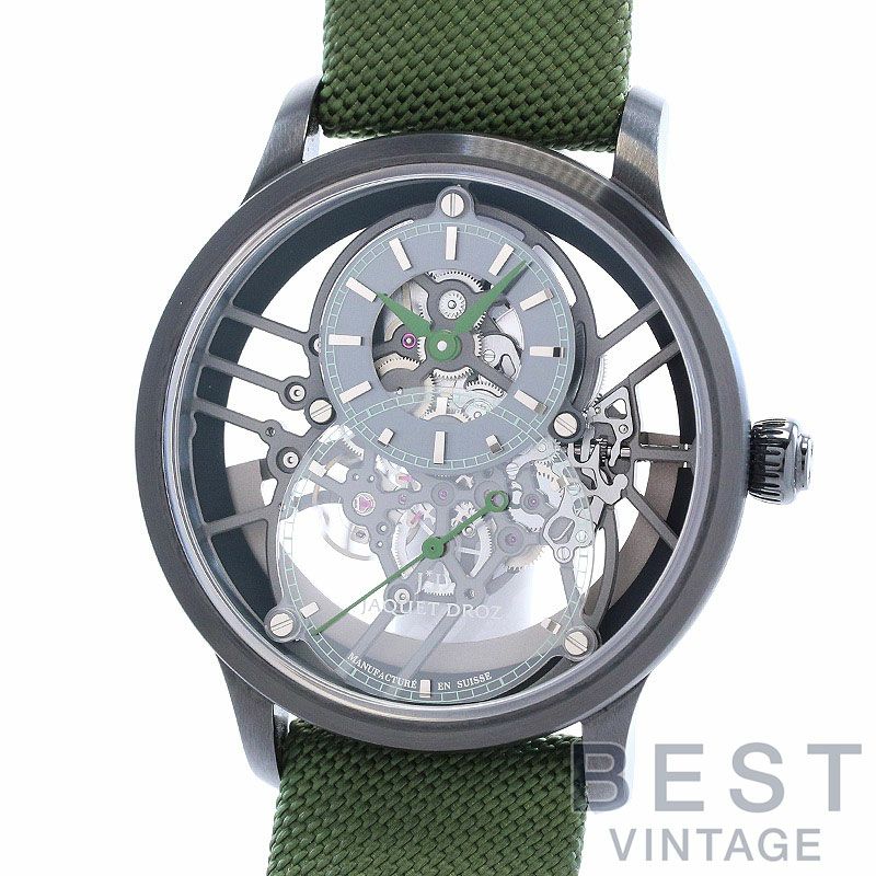 中古】JAQUET DROZ GRANDE SECONDE SKELET-ONE ジャケ・ドロー グラン