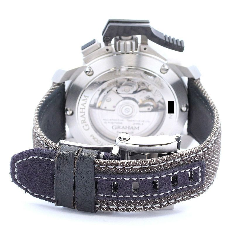 中古】GRAHAM CHRONOFIGHTER OVER SIZE TARGET グラハム クロノ