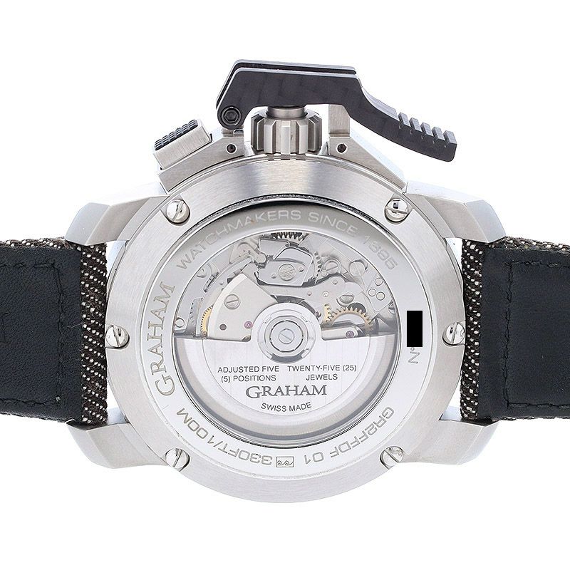 中古】GRAHAM CHRONOFIGHTER OVER SIZE TARGET グラハム クロノ