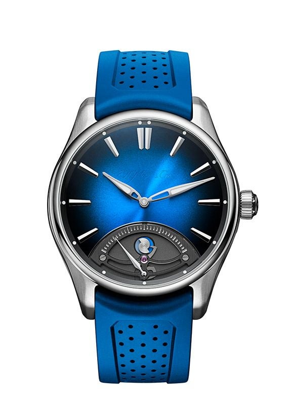H.Moser ＆ Cie. PIONEER RETROGRADE SECONDS MIDNIGHT BLUE H